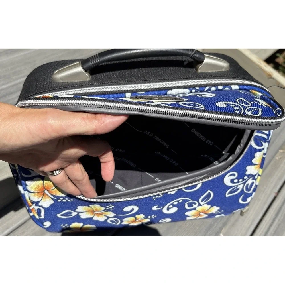 Hawaiian Travel Case Suitcase Suit Case Summer Bag Hibiscus Flower Vacation